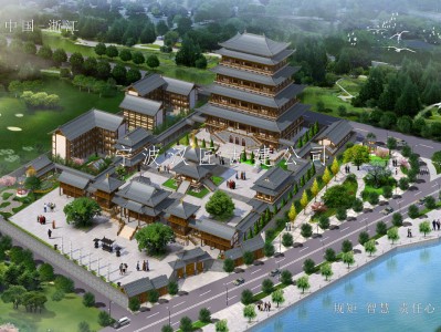 临沂寺院改扩建规划设计施工-石觉寺